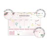 Friendly Fox Weekly Planner Pad Lama, 1 x DIN A4