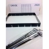 Dansk Kabob Folding Rack With Six 14” Long Skewers For