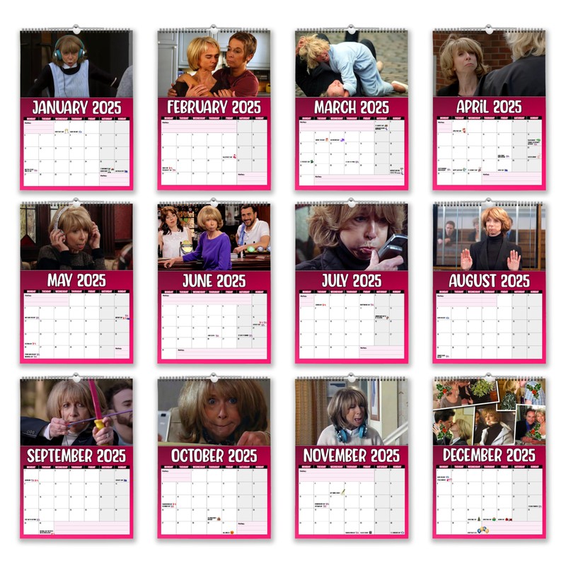 The Calendar King // Gail Platt - 2025 Wall Calendar