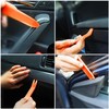4 Pieces Trim Removal Tools, Orange Car Trim Removal Tool,