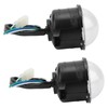 12V 14 LEDs Front Head Light Lamp 3 Wire Buckle