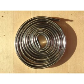 Cascade metals 3/8 Flat H Lead Came Stained Glass Supplies (6 feet) with 5/32 channel FH46