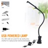 CeSunlight Clip on Reading Lamp, Clip Light, Warm & Daylight