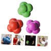 Mipcase 3pcs Fitness Balls Hexagonal Reaction Balls Agile Training Gym