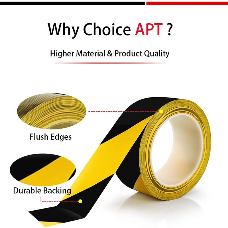 APT, PVC Marking Tape, Premium Vinyl Safety Marking and Dance