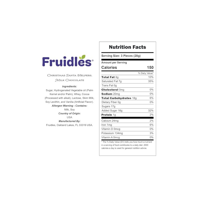 Fruidles Chocolate Covered Buttermints, Mint Candies, After Dinner Mints, Butter