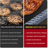 BBQ Grill Mat Set of 6+1, Reusable Non-Stick BBQ Mat,