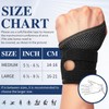 AKSO MEDICOS Wrist Brace for TFCC Tears, Adjustable Wrist Wraps