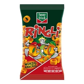 Funny-Frisch Ringli Peppers Pack of 6 (6 x 35 g)