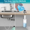 TUTEW Built in Sink Soap Dispenser, Kitchen Sink Soap Dispenser(Oil