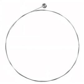 Acoustic Guitar B Strings, 5 Pack Acoustic Guitar Strings Well Balanced Light Tension Replacement Steel String Resistant Rust Prevent Brass Acoustic Tone for Beginners