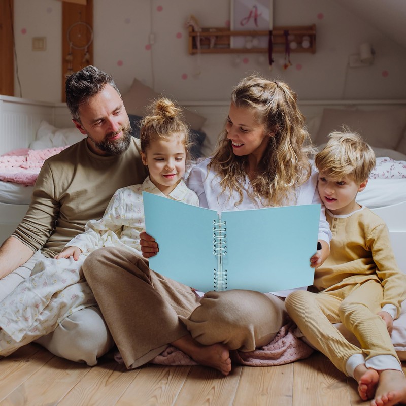 Yopih Scrapbook Photo Book with 100 White Pages 29x21.5 cm