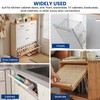 1 Pair Tip Out Tray Hinges, Sink Hinges for Kitchen