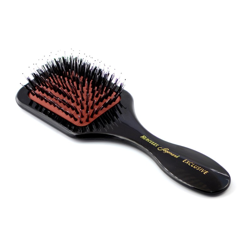Hercules Sägemann Exclusive Small Paddle Hair Brush with Natural Boar