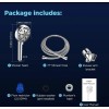 JOMOO Handheld Shower Head with Filter, 10 Spray High-Pressure Showerhead