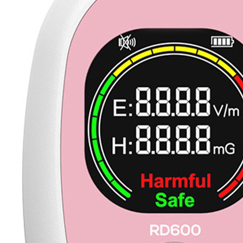 Electromagnetic Field Radiation Tester 50Hz To 3500MHz High Sensitivity Color