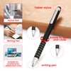 YHTCC 8 Pcs Leather Small Notebook Set With Metal Pen,