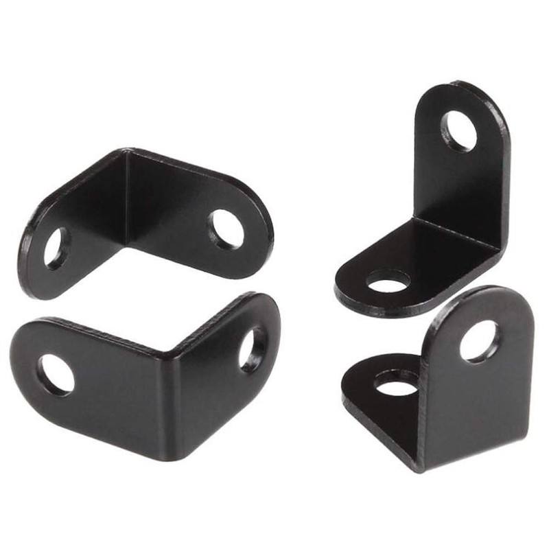 20 Pcs Stainless Steel L Brackets Corner Bracket Braces 90