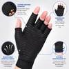 Fingerless Compression Gloves for Hand Support – Lightweight Stretch Gloves