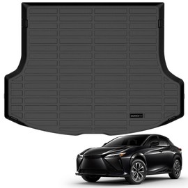 All Weather Cargo Mat Fit for Lexus RZ 2025 2024 2023 TPE Trunk Liner for RZ Accessories All Season Odorless Anti-Slip Black