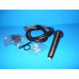 EMPIRE BRASS *RV OIL RUBBED BRONZE SHOWER HEAD ON/OFF METAL BRAIDED HOSE EMPIRE BRASS