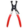 Hose Clamp Pliers Clamp Tool with Rotating Flat Band for