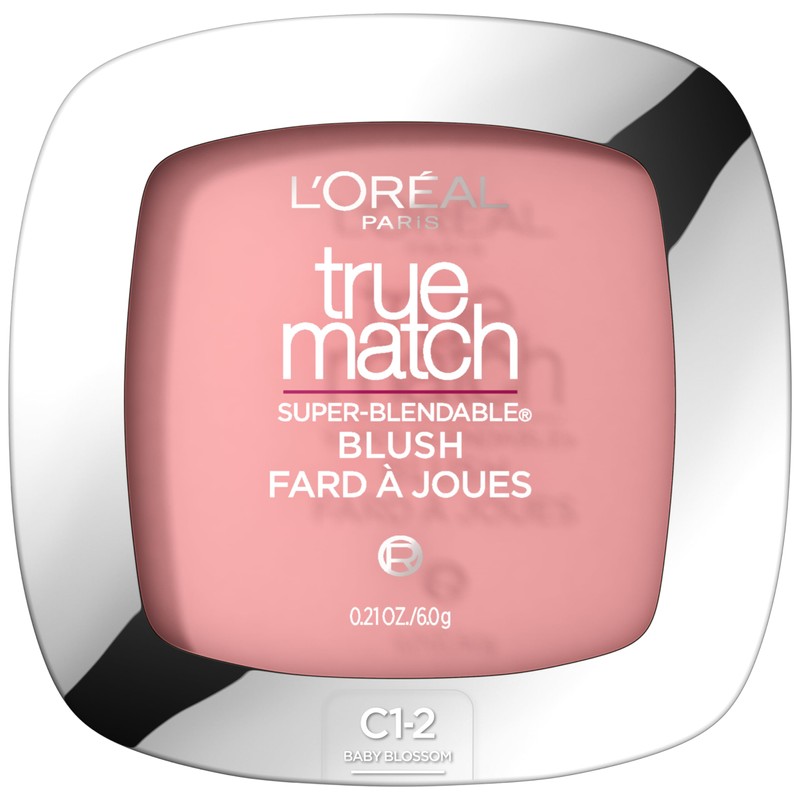 L'Oreal Paris True Match Super-Blendable Powder Blush, Baby Blossom C1-2,