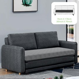 TAIKURA Double-Sided Waterproof Dog Bed Cover, Pet Blanket Sofa Couch Furniture Protector Washable for Kids Children Dog(76 * 178CM)