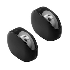 POFET Pack of 2 Automatic Cable Wire Organiser Bobbin Winder Smart Wrap Headphones Coil Wrap In-Ear Headset Intelligent Storage Box Headphone Holder Tangle-Free Portable Manager