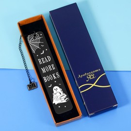 Spooky Book Marker for Book Lovers Reading Women Bookmarks Gifts for Book Lover Christmas Stocking Stuffers for Adults Dark Romance Merch Book Markers for Reading Women Spooky Gift for Woman Friends