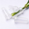 WANDIC 100 Pcs Clear Floral Tube Plastic Flower Vials with