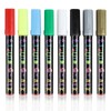 Chalk Marker for Blackboards, Dustless & Non-Toxic Ink - Wet