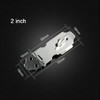 3 Pcs Stainless Steel Padlock Hasp 2 inch Door Latch