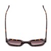 SITO SHADES Foxy Womens Square Rectangle Sunglasses in Honey Tortoise/Standard