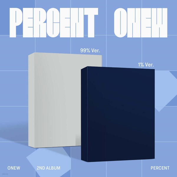 SHINEE [POB] ONEW (SHINee) - PERCENT / 2ND ALBUM (Photobook