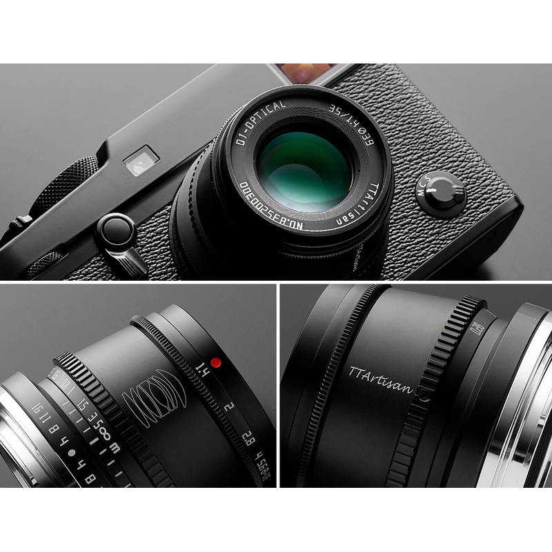 TTArtisan 35mm f/1.4 C Z Mount Nikon Z Black Lens
