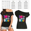 Xintorch Xintorch 80s Outfit Women Costume Accessories Set T Shirt