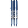 Pilot V Ball 7 Blue Fine Rollerball Pen Pens Metal