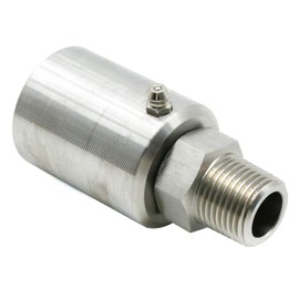 Zreneyfex 1/2 Inch MXF Swivel, Heavy Duty Hose Reels Swivel, Replacement for Industrial and Home Steel Swivel Joint Air Hose Reel Parts, Replace 9SS8MP50XFP50-Ni-AL #5124