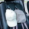 Amooca Car Headrest Hooks 4 Pack Adjustable Universal Fit Auto