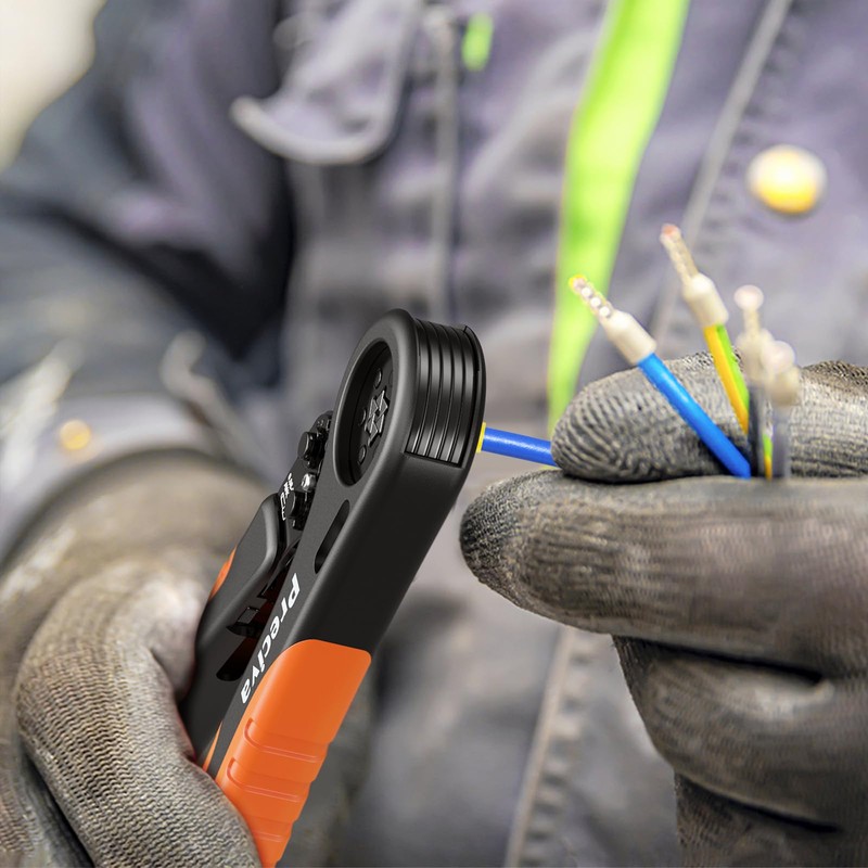 Preciva Crimping Pliers 0.08-10 mm², 1250 Single and Double Wire