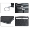 boshiho Coin Purse Coin Case 4 Pockets with Key Ring