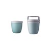 Mepal Lunch Pot Set Nordic Green Fiambrera Plastic Lunch Box