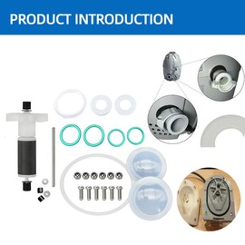 IKSI P4071 58113 Hot Tub Water Pump E02 Repair Kit for Coleman Lay-Z-Spa (w/Impeller & Shafts)