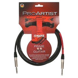 Klotz PRON030PP ProArtist Instrument Cable, ¼-Inch Straight, 10ft, 10 ft