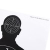 50 Pack Paper Shooting Targets for The Range, Pistol Practice,