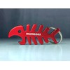 munkees 2 x Key Chain Fish Pendant Figurine Bottle Opener,