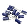 Cermant 10pcs 200V 33UF Capacitor 10x16MM(0.39x0.63in) Aluminum Electrolytic Capacitors for