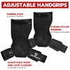 AQF Weight Lifting Hand Grips with Wrist Support – Anti-Slip