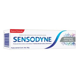 Crema Dientes Anti Sarro Whitening 50gr Sensodyne